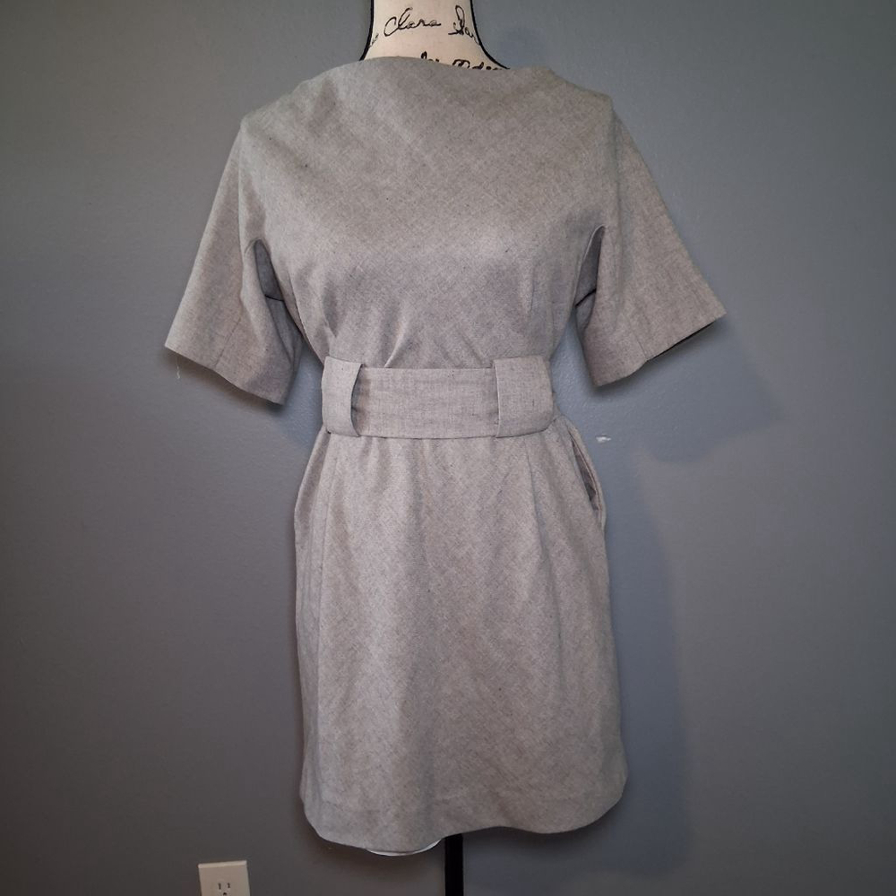 3.1 Phillip Lim Wool Belted Mini Dress
